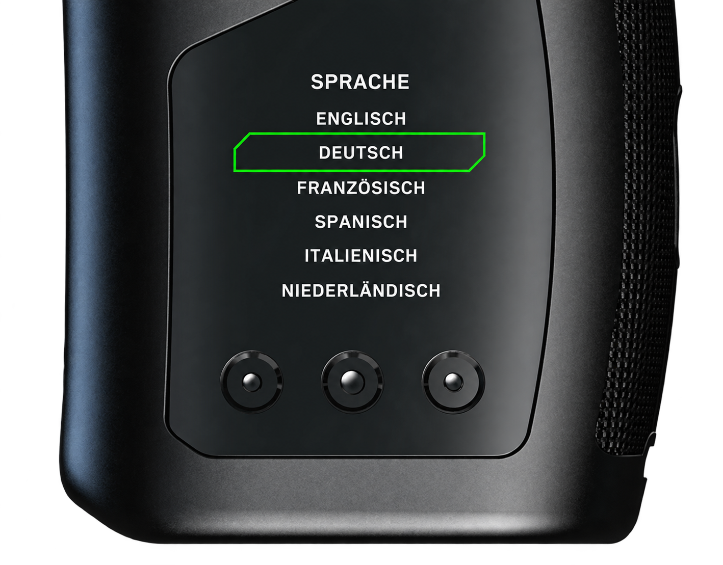 WOLKENKRAFT LIVE multilingual graphical user interface