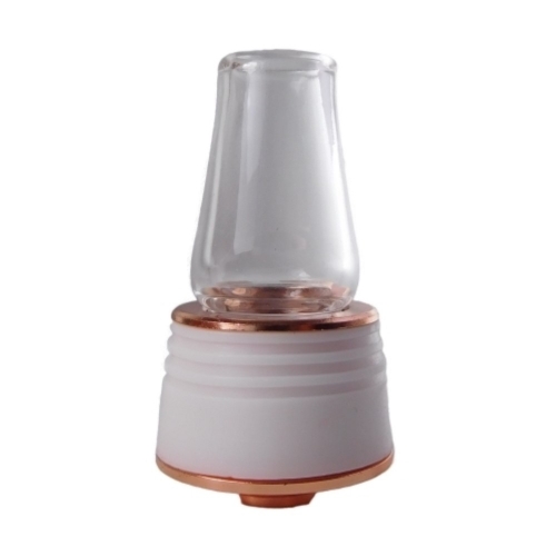 Flowermate V3.0 Air - Chamber Connector with Glass Mouthpiece in White