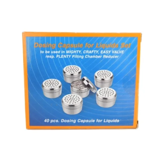 Storz & Bickel Dosing Capsules 40 Set for Herbs, Oils and Extracts