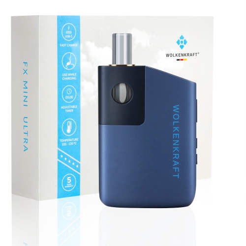 WOLKENKRAFT FX MINI ULTRA Vaporizer *Night Blue* *Refurbished*