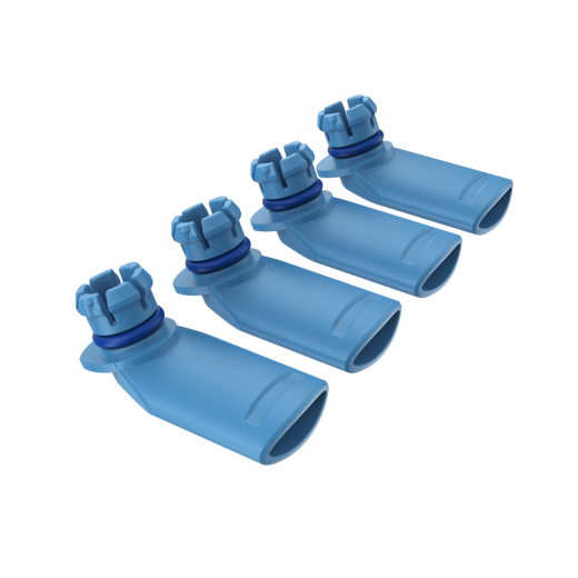 VEAZY Mouthpiece Set (4 pcs.) *Dynamic Blue*