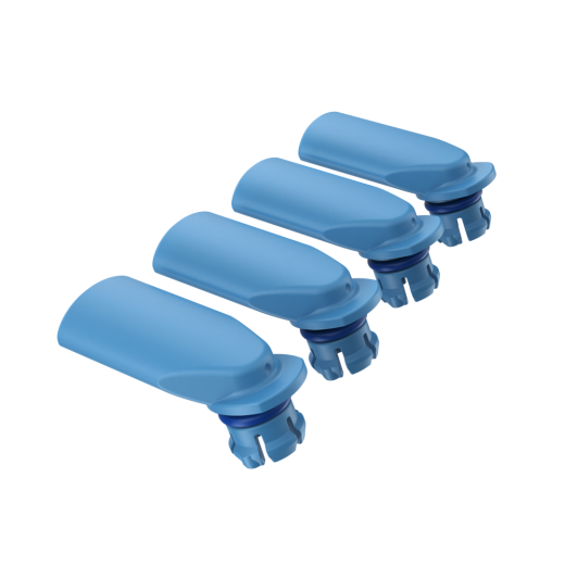 VEAZY Mouthpiece Set (4 pcs.) *Dynamic Blue*