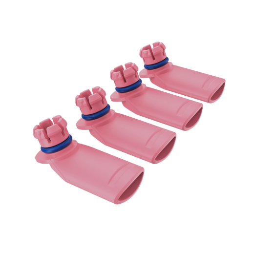 VEAZY Mouthpiece Set (4 pcs.) *Charming Pink*