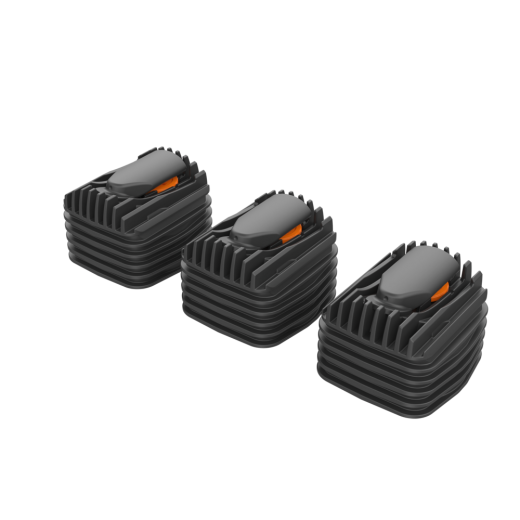 VEAZY Cooling Unit Set (3 pcs.) *Alluring Black*