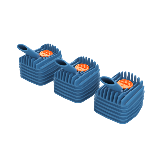 VEAZY Cooling Unit Set (3 pcs.) *Dynamic Blue*