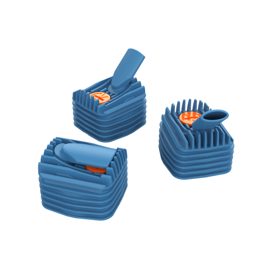 VEAZY Cooling Unit Set (3 pcs.) *Dynamic Blue*