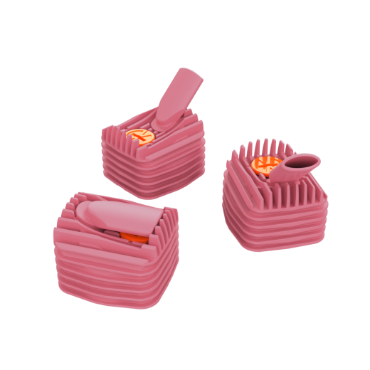 VEAZY Cooling Unit Set (3 pcs.) *Charming Pink*