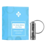 WOLKENKRAFT Dosing Capsule Container for 2 Capsules | ÄRiS, FX MINI and ULTRA's *Gun Metal*