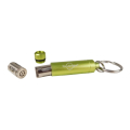 Steel Capsule Container FocusVape Keyholder (incl. 2 Herb Capsules) *green*