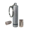 Focusvape Capsule Caddy | Steel Capsule Dosing Capsule Container *Silver* (without Capsules)