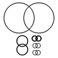 WOLKENKRAFT LIVE Seal Ring Set - box of 10 Pieces