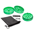 Cuboo Aluminum Ultra Grinder 3-part - 62 mm *Green*
