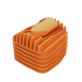 VEAZY Cooling Unit *Inspiring Orange*