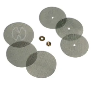 Solid Valve Sieve Set (fine) 3x Ø 26 mm | 3x Ø 24 mm