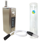Linx Gaia Vaporizer *Steel* in the AquaVape³ Set