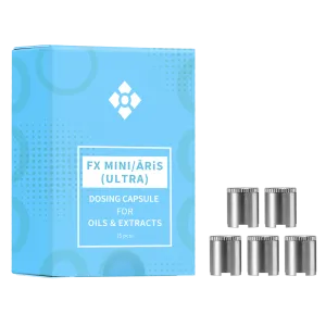 WOLKENKRAFT FX MINI (ULTRA) | ÄRiS (ULTRA) Vaporiser Dosing Capsule for Extracts - 5 pieces
