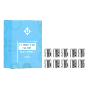 WOLKENKRAFT FX MINI (ULTRA) | ÄRiS (ULTRA) Vaporizer Dosing Capsule for Herbs - 10 pieces